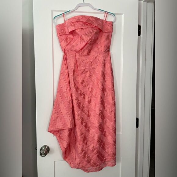 NWT C/MEO Collective Same Things Strapless MIDI Dress - Picture 3 of 4